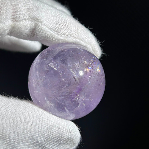 天然石 ピンクアメジスト スフィア (台座付き) 破格 最終特価【 天然石 ピンクアメジスト フラワーアゲート スフィア