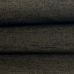 結城紬お召草花藍色と焦茶の紬でお作りしました大人の兵児帯・袋帯です．袋帯用軽い帯芯を使用しております． 9枚目の画像