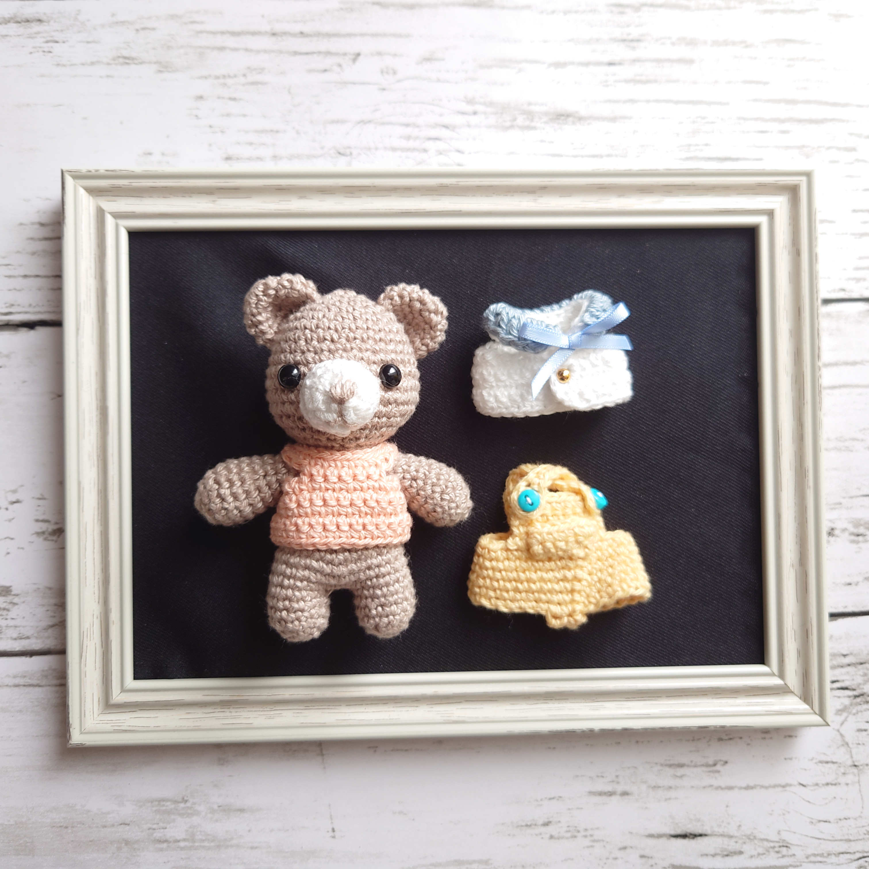 着せ替えクマちゃん【あみぐるみ】 あみぐるみ まかろに00 通販