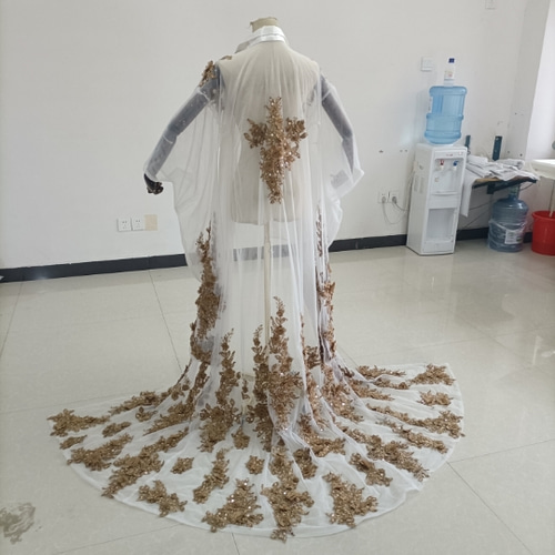 チュール打掛 着物 オーバードレス レース羽織 ウエディングドレス お  