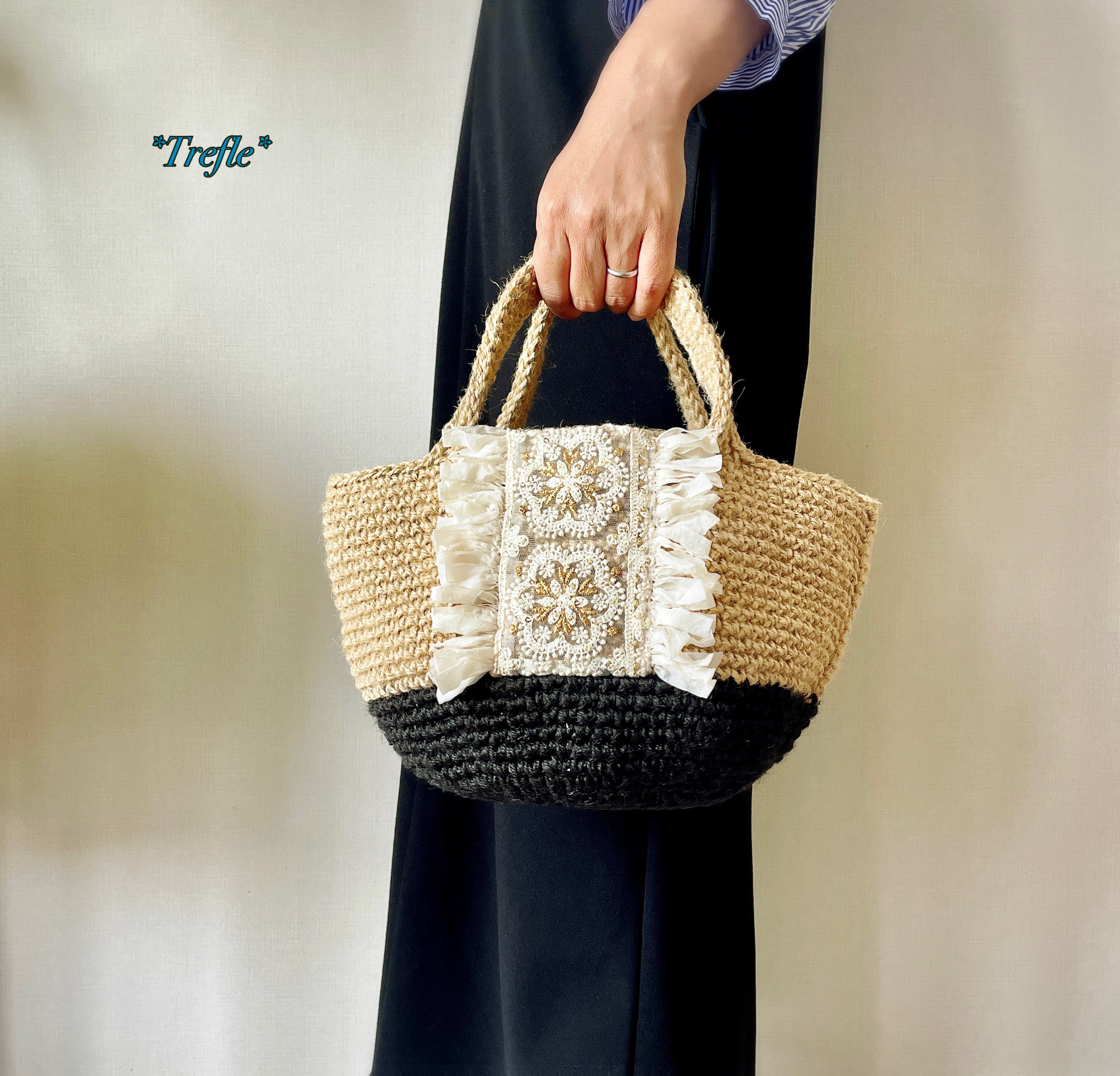 【特集掲載】2025  麻ひもバッグ1♡