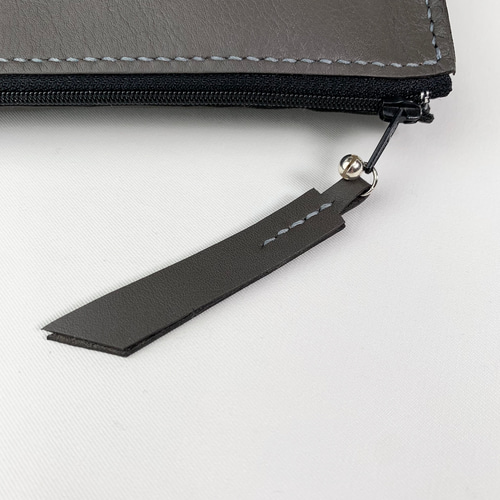 ふっくら猫の本革ポーチ ポケット付き ポーチ Z-chan(じいちゃん) 通販