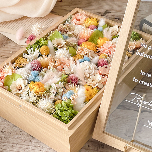 90本set | ゲスト参加型 結婚証明書 選べる署名タイプ ドライフラワー