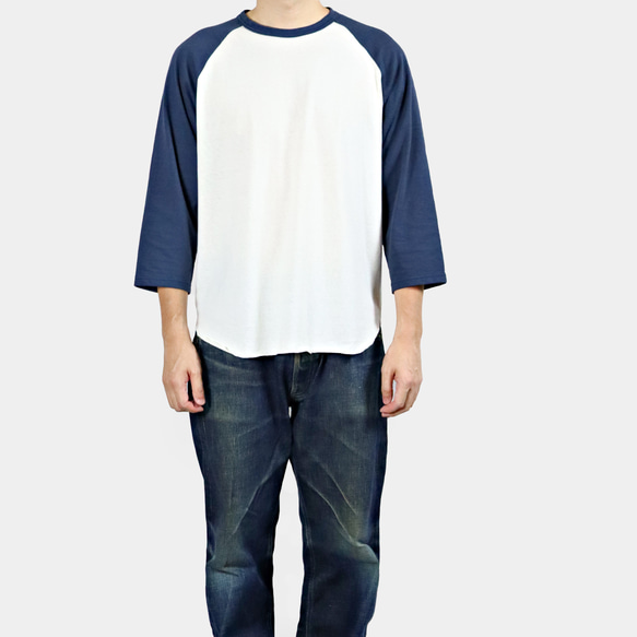 KKベースボールTシャツ ロゴプリントベースボールTシャツ◇
