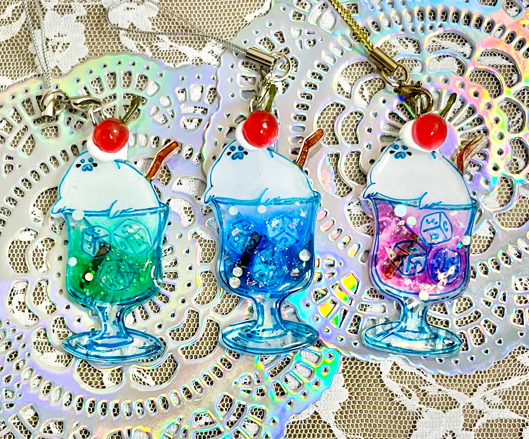 SALE クリームソーダ プラスチック プレート キーホルダー 当時物 SALE クリームソーダ プラスチック プレート キーホルダー 当時物