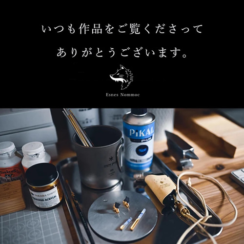 人気【ギフトラッピング/送料無料】ユニセックス狼ネックレス＋