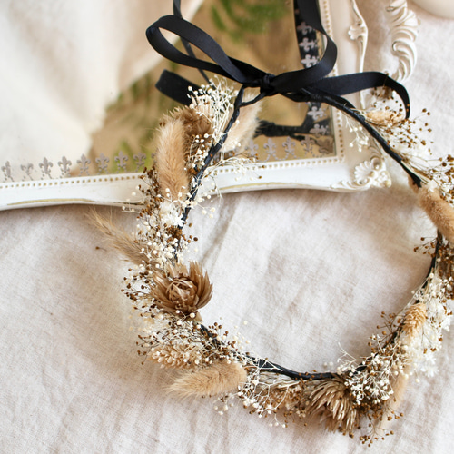 brun 2 〜 Baby & Kids Flower crown ヘッドドレス（アクセサリー  