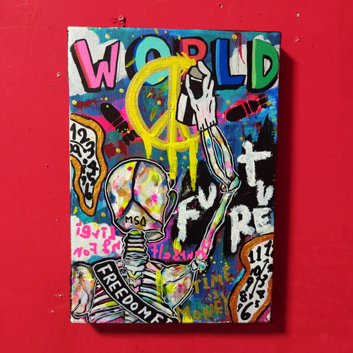 作品整理の為SALE】WORLD 現代アート 絵画 イラスト アート 作品整理の為SALE】WORLD 現代アート 絵画 イラスト アート