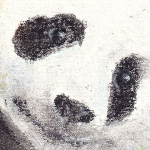 パンダ（パステル画 原画） 絵画 にゃんずら 通販 16012113｜Creema