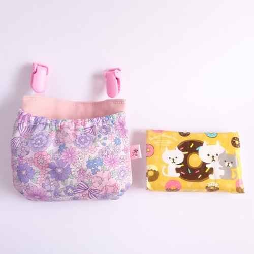 ＊ハンドメイド＊移動ポケット オーダー受付 ミニミニサイズ オーダー受付ページ フタなし 移動ポケット 新作 生地