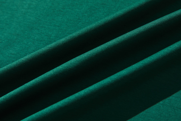 不知不覺間你就拿起了棉質裁剪縫製瓶頸3/4袖T卹，裁剪縫製，略深藍綠色220601-8 第10張的照片