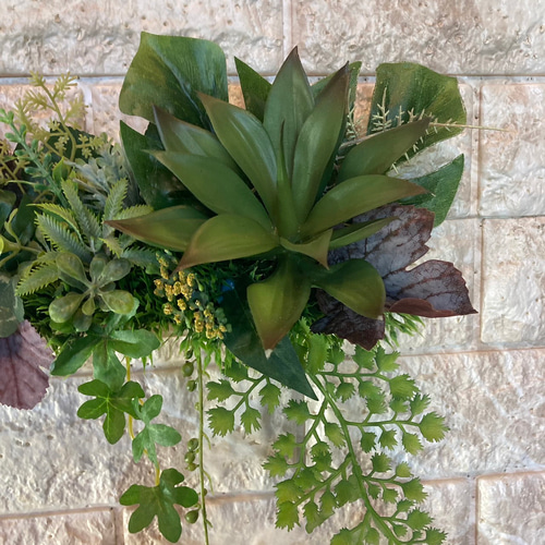 光触媒 人工観葉植物 ウォールグリーン フェイクグリーン 壁掛け