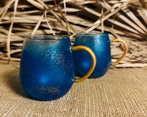 stella -okinawan stars-(early night blue)/ ビール・耐熱マグカップ