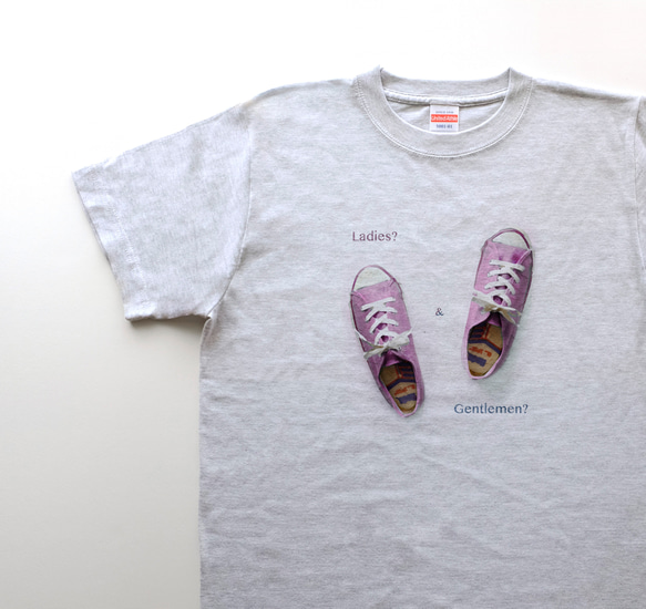 ◆◇新色・Ladies & Gentlemen! Lilac 5.6oz Tシャツ ２colors/ライラック 3枚目の画像
