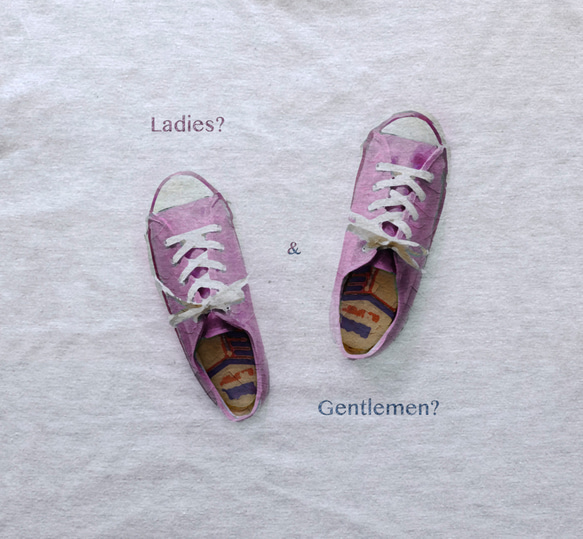 ◆◇新色・Ladies & Gentlemen! Lilac 5.6oz Tシャツ ２colors/ライラック 4枚目の画像