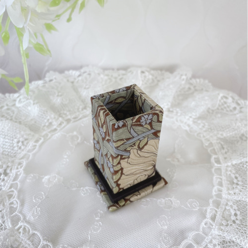 再販】ウィリアムモリス/印鑑スタンド/カルトナージュ その他  