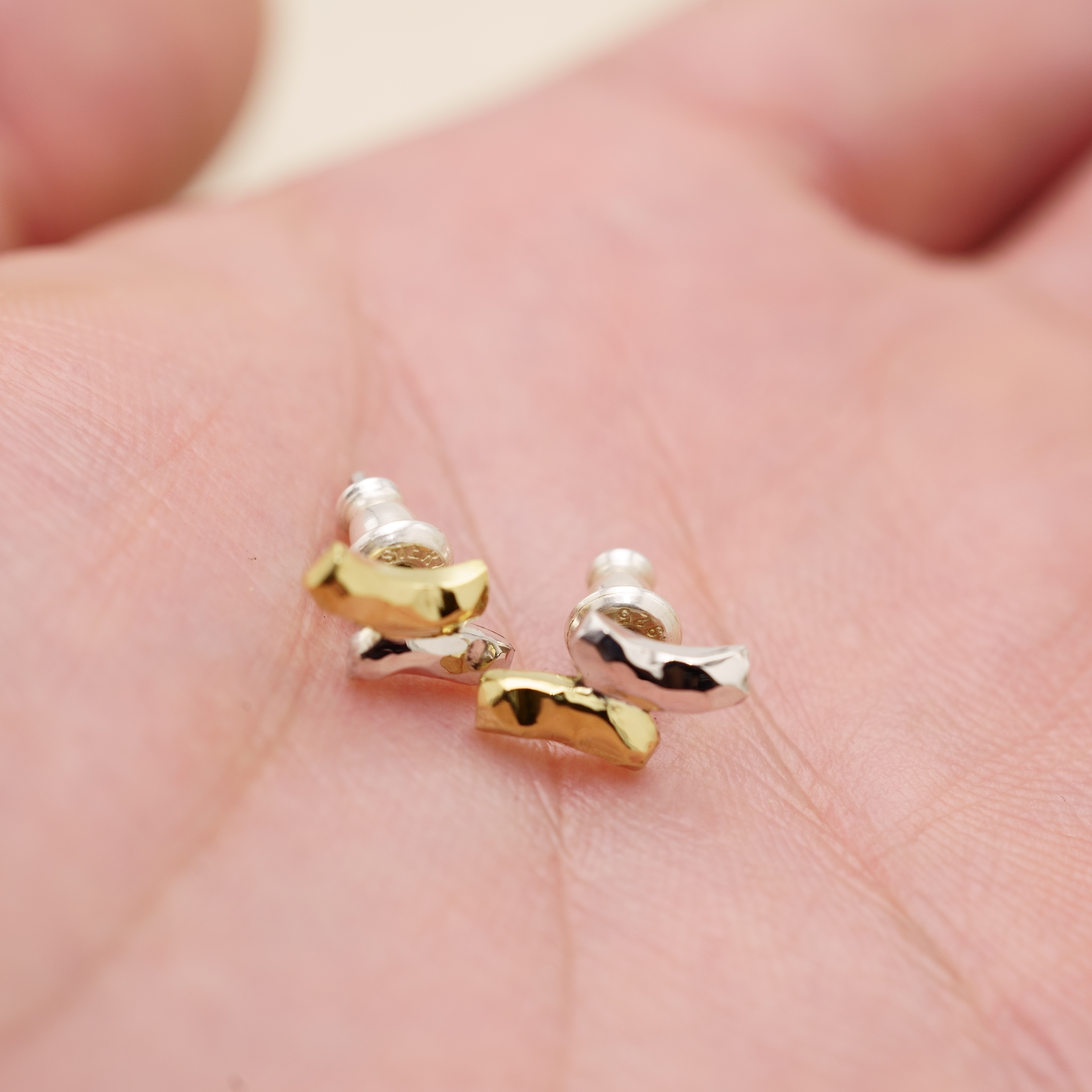 コンビカラーピアス　一期一会