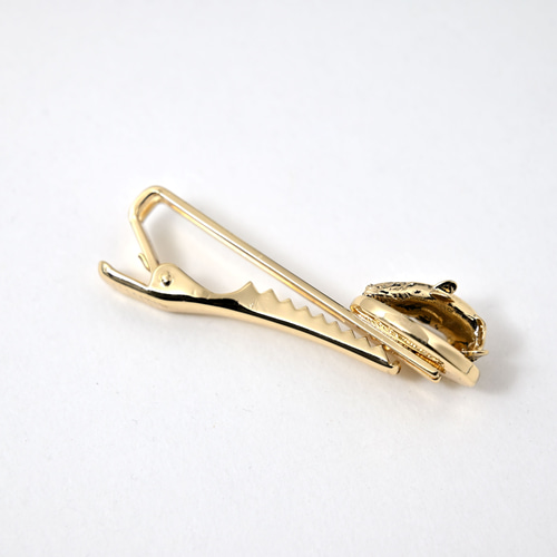 VINTAGE】真鍮製 ネクタイピン／タイバー（G-魚） タイピン・カフス