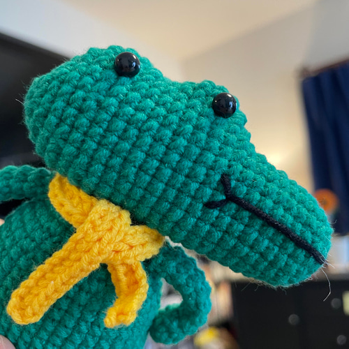 可愛いワニ ぬいぐるみ あみぐるみ Chibi Handmade 通販 16012953