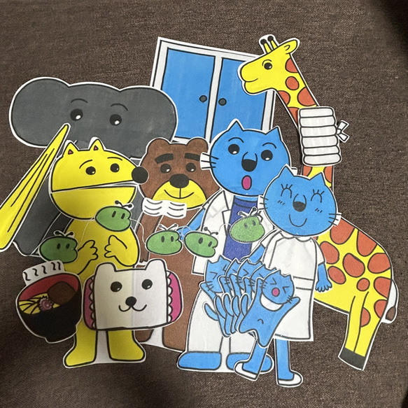 ねこのお医者さん パネルシアター 雑貨・その他 まあち 通販 16013143