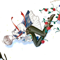 海外マスキングテープ巻売り ボタン 装飾マスキングテープ人物マステ 海外PETテープ 切り売り 少女 女の子 人物 ドラゴンの乙女 海外マステ