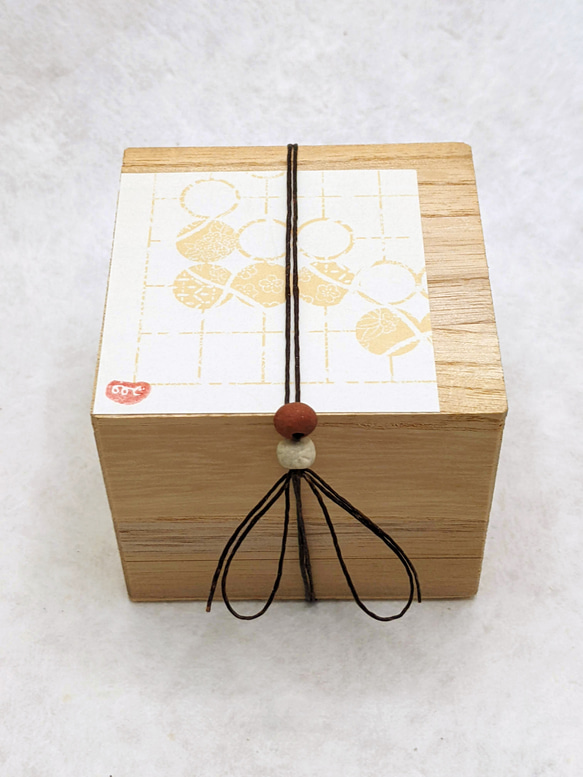 囲碁「ツケハネノビ」ぐい呑み　　ビードロ釉　陶器　焼き物　プレゼント 12枚目の画像