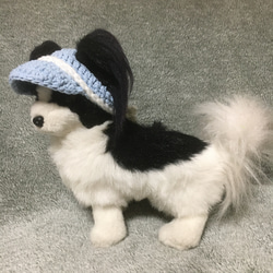 小型犬用帽子❤️犬用サンバイザー❤️夏用帽子 ペット服