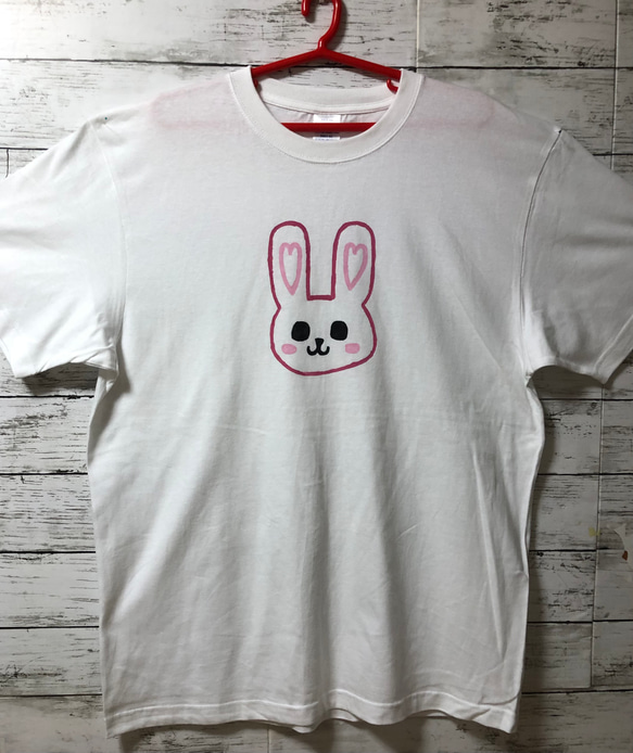 Tシャツ　うさぎ 2枚目の画像