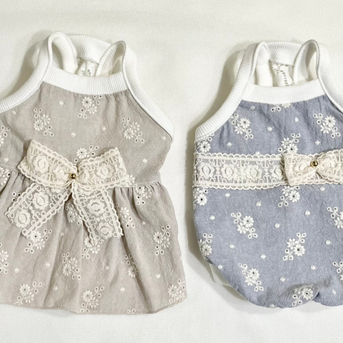 完成品販売 犬服 猫服 ハンドメイド ワンピース わんちゃん