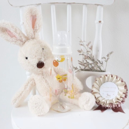 うさぎベビーちゃん♡哺乳瓶うさぎ