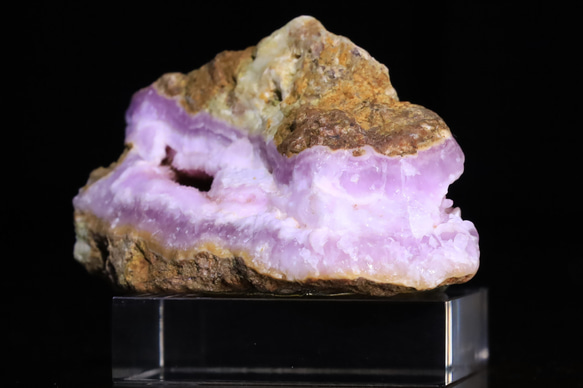 78g『レア』 蛍光 ロータスピンク 天然 アラゴナイト 原石 鉱物 標本｜アフガニスタン ヘルマンド州 産 4枚目の画像