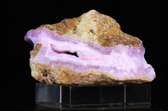 78g『レア』 蛍光 ロータスピンク 天然 アラゴナイト 原石 鉱物 標本｜アフガニスタン ヘルマンド州 産 2枚目の画像