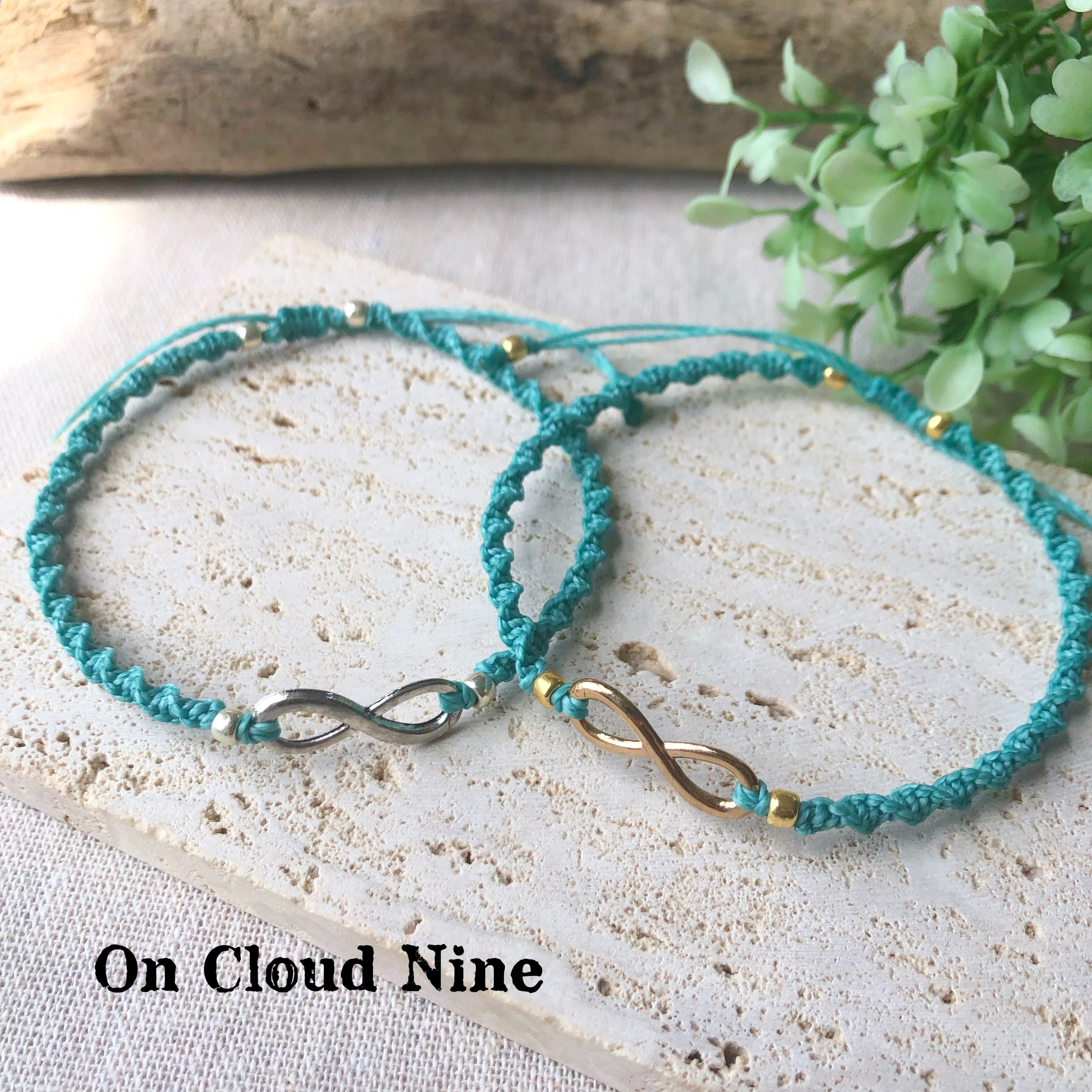Cloud 様】9cm／8cm▶各200枚 Nine☽アンクレット 【On