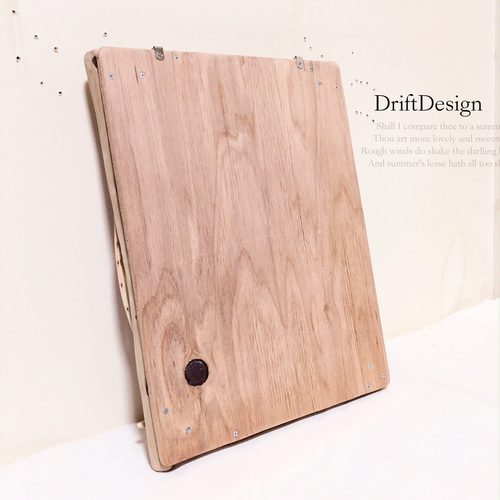 Drift Design〜 キレイめ流木と造花のお洒落な壁掛けインテリアミラー-