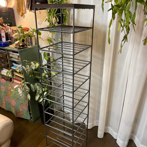 マルチラックシューズラック男前シェルフアイアン家具ハンドメイド