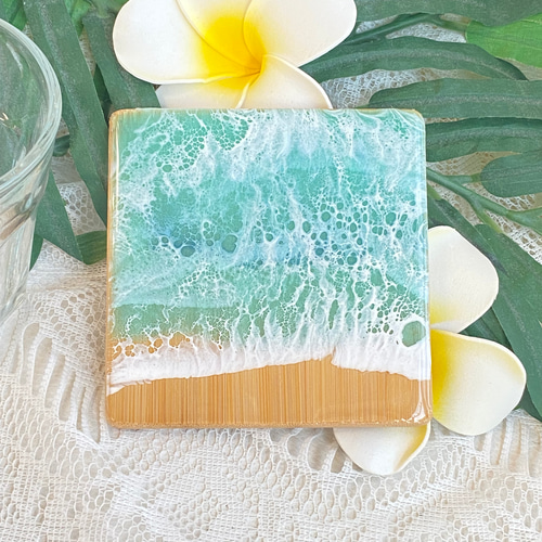 2枚セット【Scraps the ocean】オーシャンレジンアート