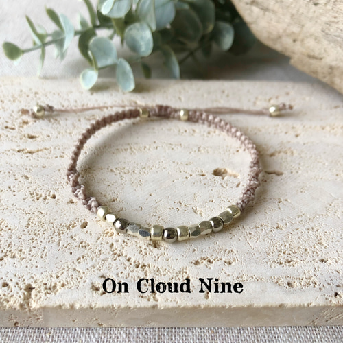 アプロージオ　シルバービーズブレスレット RYOKU シルバービーズブレスレット silver beads bracelet