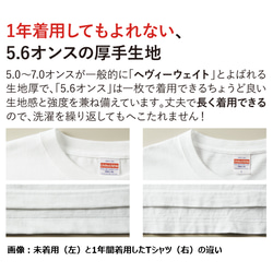 脱力系半袖Tシャツ【もやし】おもしろTシャツ　ネタTシャツ 9枚目の画像