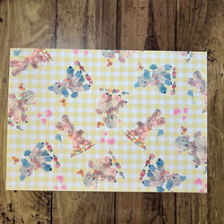 デザインペーパー☆A4サイズ レトロアニマル くまちゃん♡10枚セット