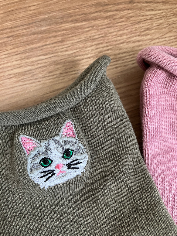 真貓刺繡襪子，甚至感覺像毛✩.*°瑪麗✩.*° 第4張的照片