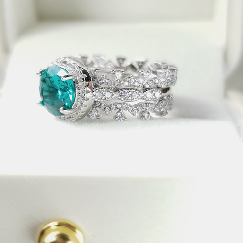 受注制作 3本セット 奇跡の輝き? Paradise BLue パライバトルマリン