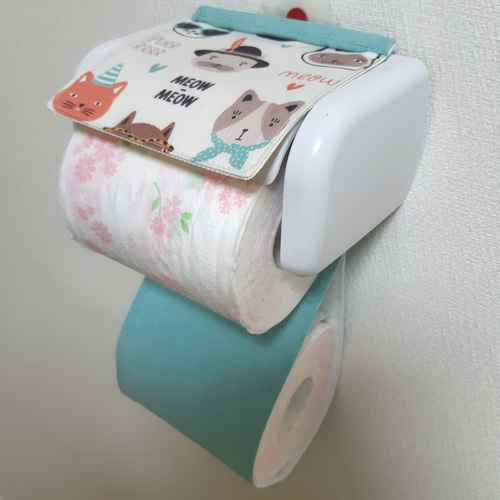 トイレットペーパーホルダーカバー バス・トイレ・洗面用品 Mezu 