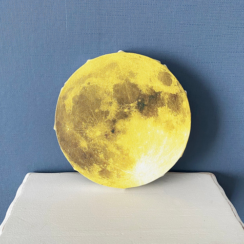 満月 -THE MOON- アートを飾る キャンバスボード 写真・グラフィック