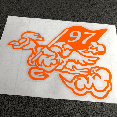 世田谷ベース ロードストローラー 97 ステッカー 左向き アメ車 US