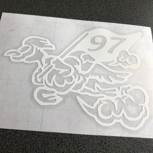 世田谷ベース ロードストローラー 97 ステッカー 左向き アメ車 US