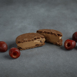 有機ドライチェリー　ホワイトチョコバターサンドクッキー 1枚目の画像