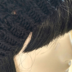 　　◎受注製作　春夏用手編みベレー帽 5枚目の画像