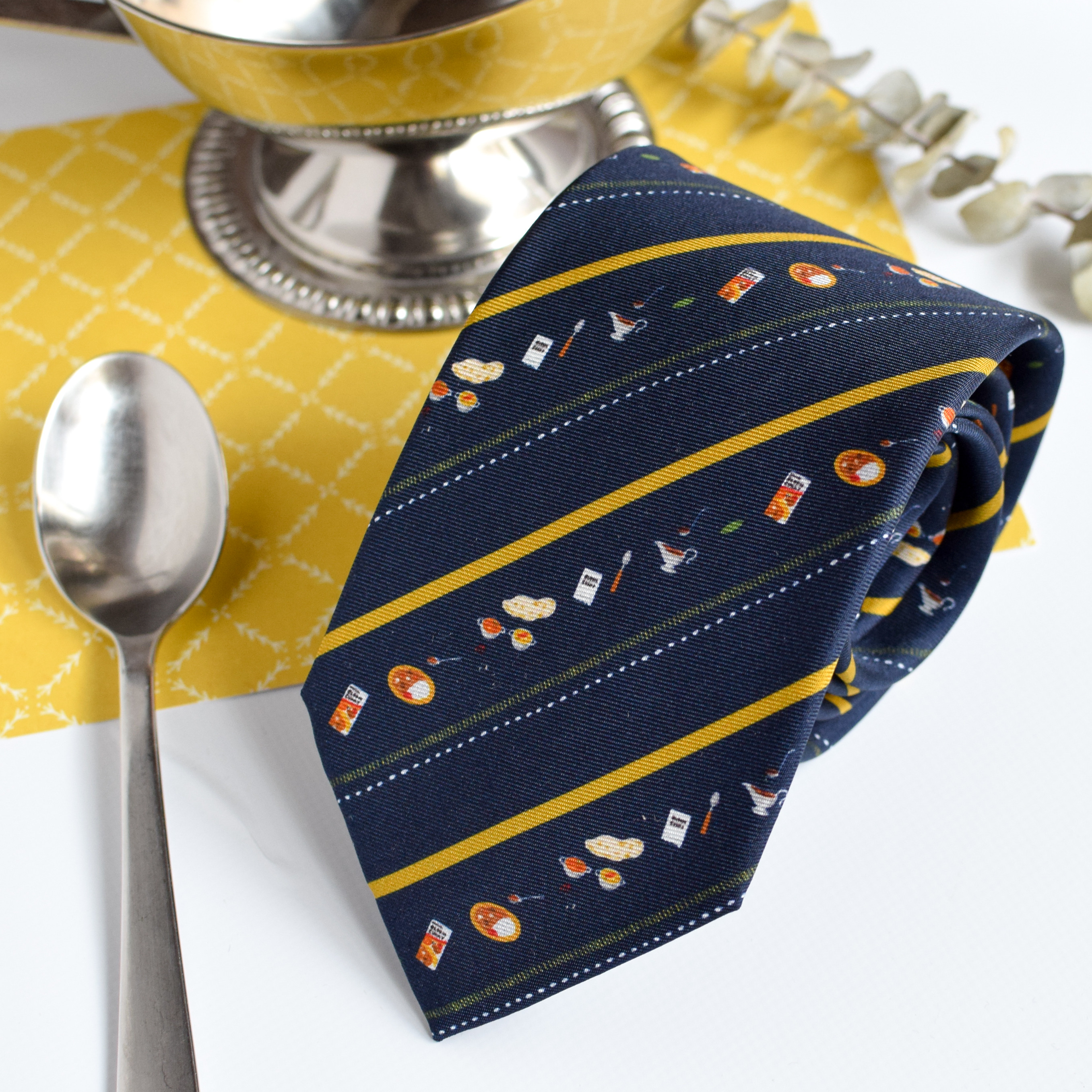カレー柄ネクタイ My Favorite カレーライス