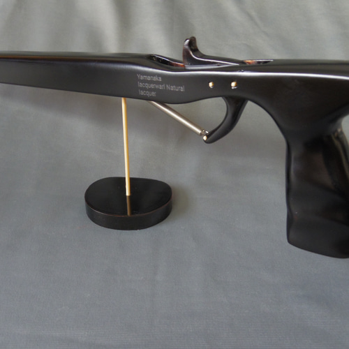 ゴム銃天然漆刷毛手塗オリジナル8メートル以上まっすぐに飛び的