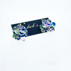 glass beads  pierce/earring*multicolored 9枚目の画像